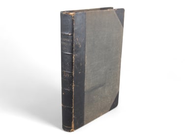 1882 Harpers Weekly Bound Volume