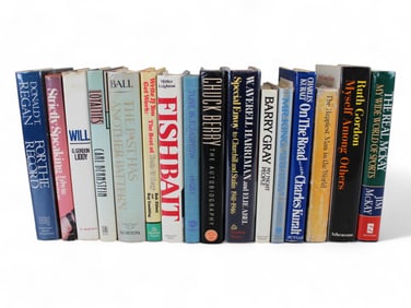 Celebrity Signed Hardcover Books