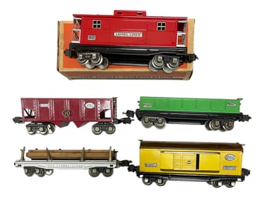 5 Nice Late Lionel 800 Freights