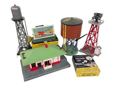 6 American Flyer Accessories