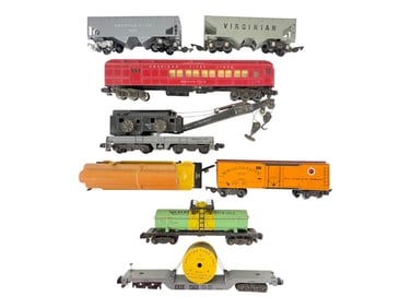 8pc American Flyer Rolling Stock Lot