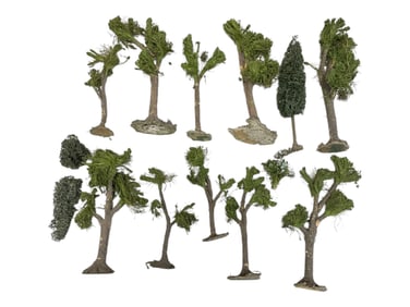 12 Original Lionel Landscape Trees