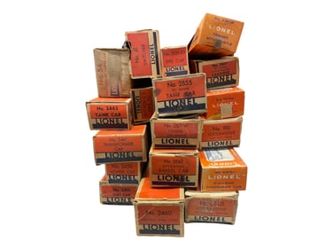 18 EMPTY Lionel Boxes