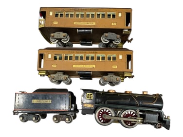 4pc Lionel 384 Passenger Set