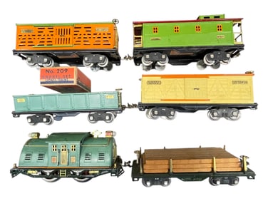 6pc Lionel 10E Set (354E)
