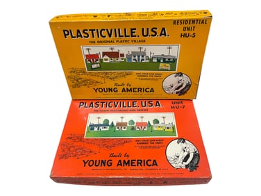Plasticville Master Builder Kits HU5 & HU7