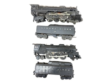 Late Lionel 646 & 2037 Steam Locos