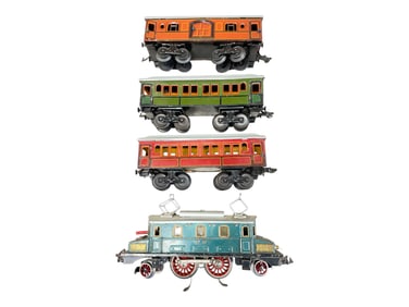 4pc KBN O Gauge Passenger Set
