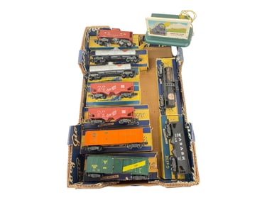10pc American Flyer Rolling Stock, Plus