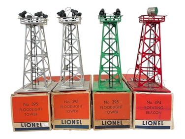 4 Boxed Lionel Accessories