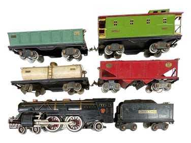6pc Lionel 392E Steam Freight Set