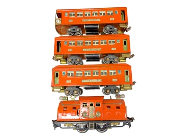 Restored Lionel 4U Passenger Set