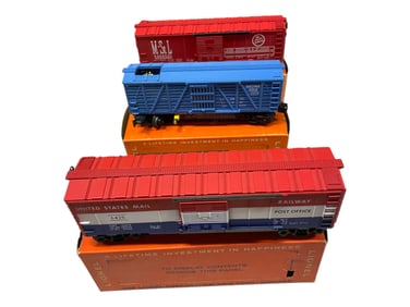 3 Late Boxed  Lionel Freights