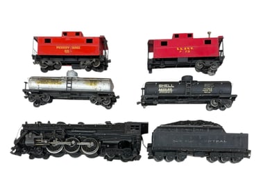 6pc Lionel 00 Trains Lot