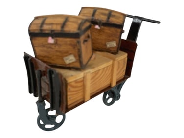 Nice Early Marklin Baggage Cart