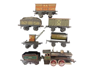 7pc Bing 1 Ga Live Steam Goods Set