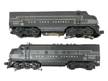 Clean Lionel 2344 NYC F3 AA Diesels