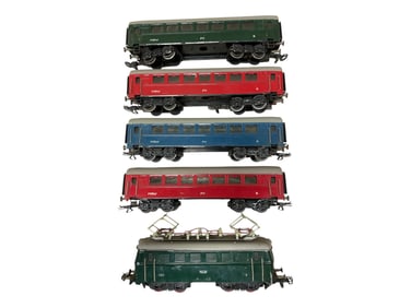 Unusual Zeuke O Gauge Passenger Set