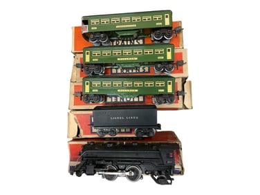 Boxed Lionel 229 Passenger Set(138)