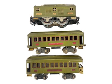 3pc Lionel 8E Passenger Set