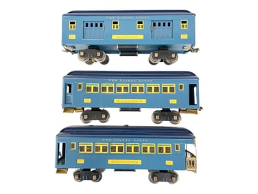 Restored Lionel 310 Passenger Cars