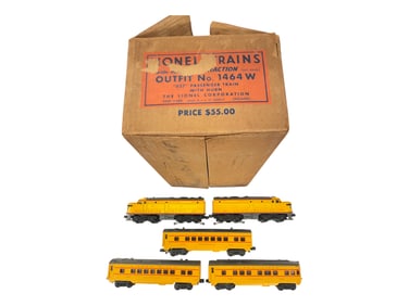 Nice Boxed Lionel Anniversary Set 1464W