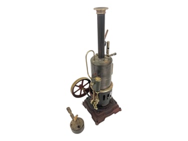 Early Marklin Vertical Stationery Steam Engine