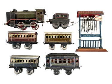 7pc German Trains Group