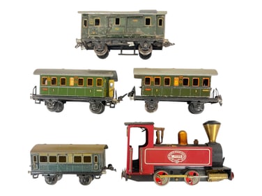 Mamod & Marklin Steam Passenger Set