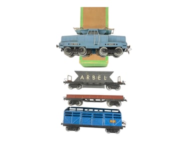 4pc French Hornby Goods Train