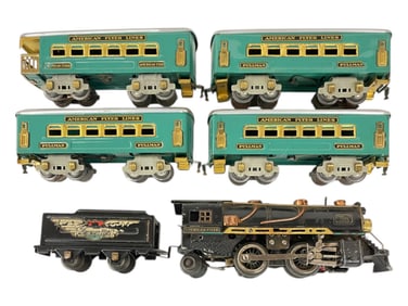 American Flyer Steam Pass Set