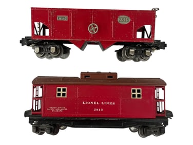 Lionel 2816 & 2817 Freight Cars