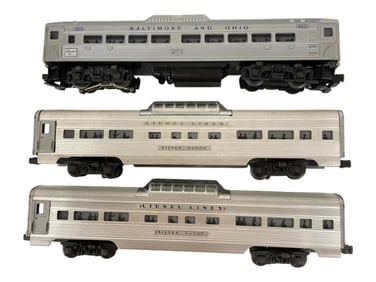 3pc Lionel 400 BUDD Passenger Set