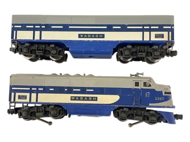 Lionel 2367 Wabash F3 AB Diesels