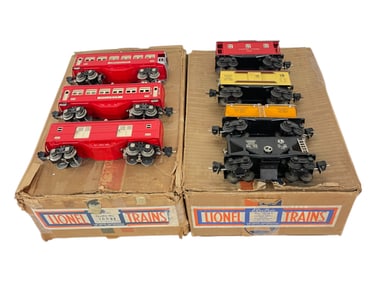Partial Boxed Lionel Sears Sets 186WX & 187WX