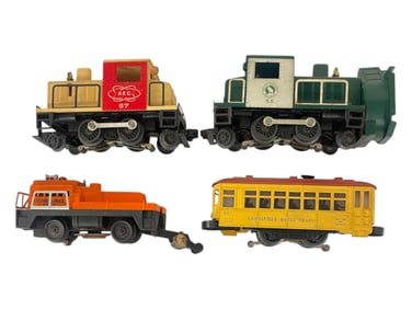 4 Lionel Motorized Units