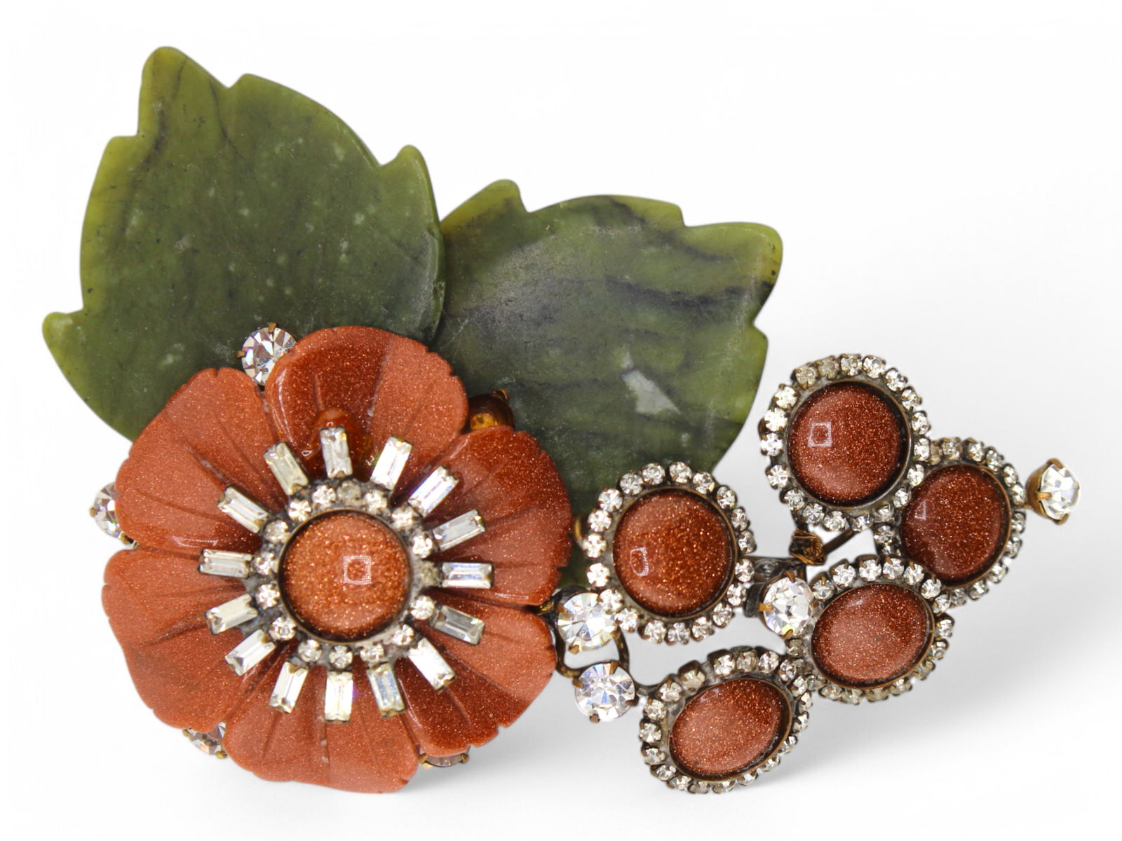 Lawrence Vrba Floral Brooch (1 of 3)