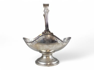 Sterling Silver "Bagel" Basket