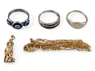 Lot of Estate Jewelry including Gold