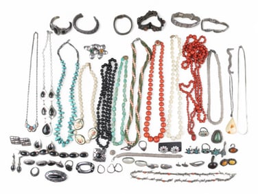 Estate Jewelry Lot includes Silver