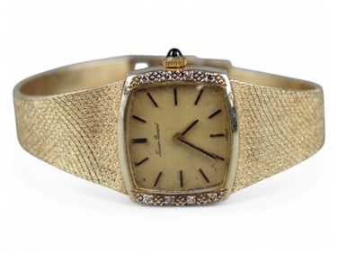 Lucien Piccard 14K Yellow Gold Watch