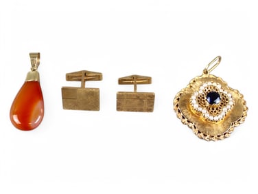 14K Gold Jewelry Lot