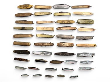 Collection of Small Pocket Knives