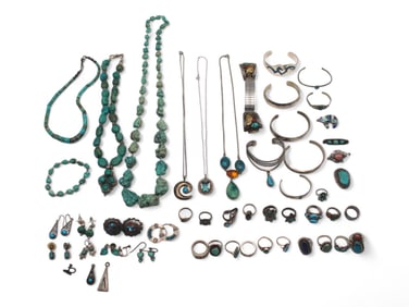 Sterling & Turquoise Native American Jewelry
