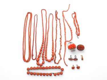 Pink Coral Jewelry