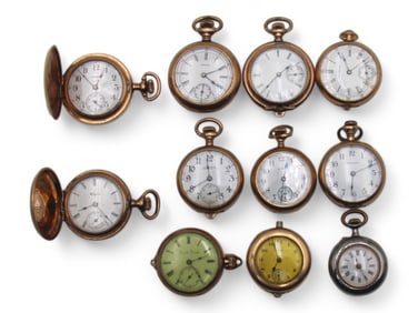 (11) Pocket Watches