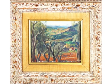 Charles Cerny, Oil on Canvas, French Landscape