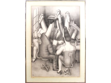 Roy Carruthers, The Left Handed Bureaucrat, Litho
