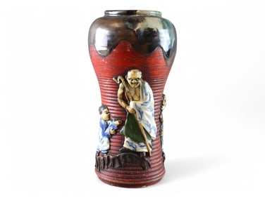 Sumida Gawa Pottery Vase Ishiguro Koko