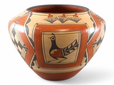 Eleanor Pino Griego Zia Bird Pot